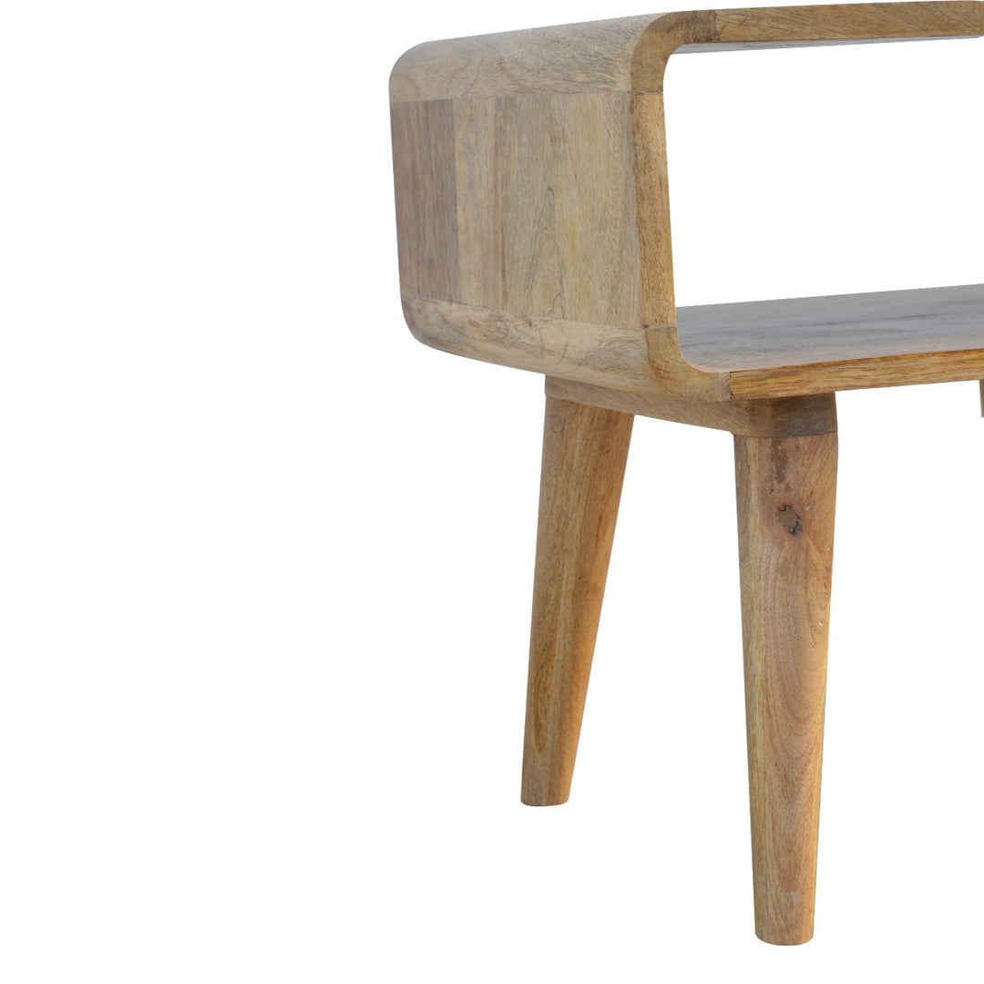 Curved Open Bedside-Smiddy Furniture