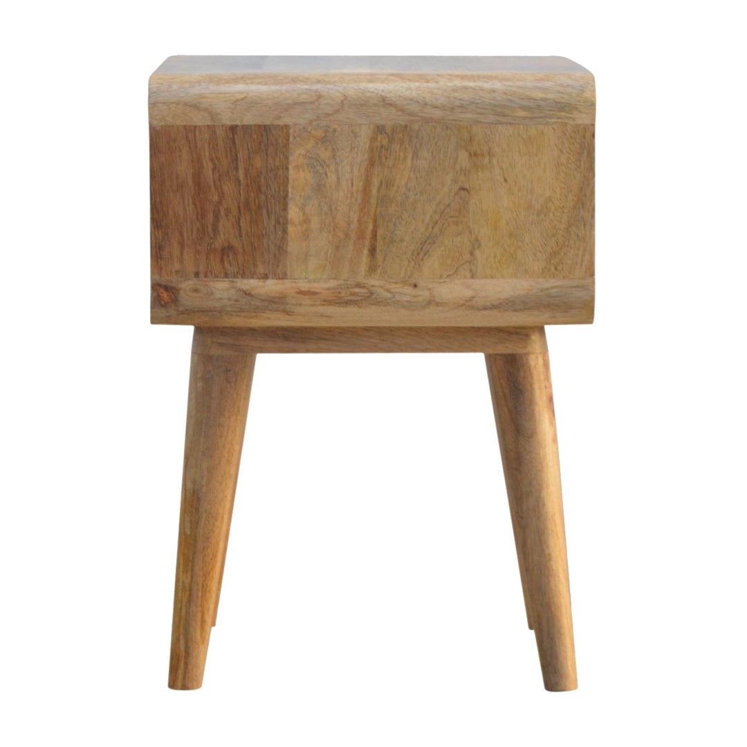 Curved Open Bedside-Smiddy Furniture