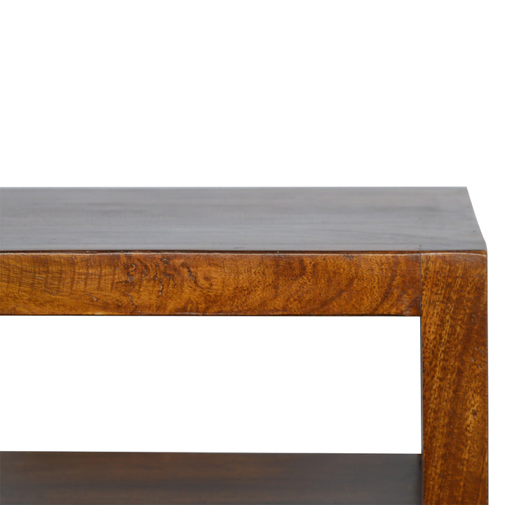 Gold Bar Chestnut Bedside-Smiddy Furniture