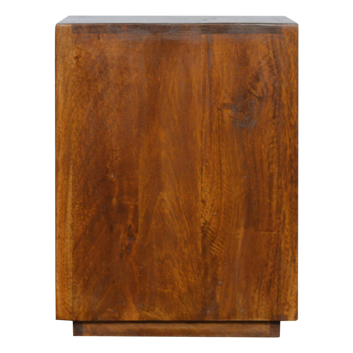 Gold Bar Chestnut Bedside-Smiddy Furniture