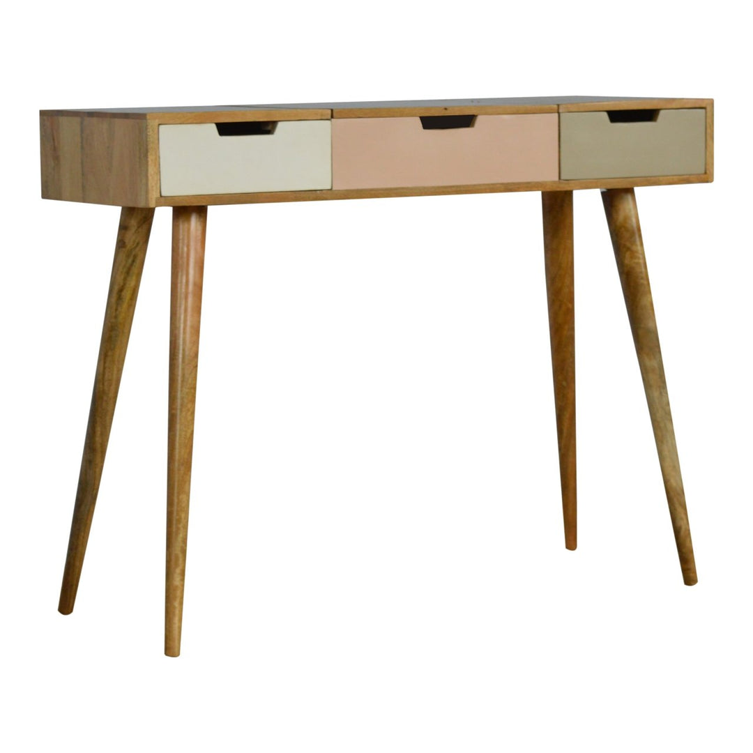Pink Gradient Dressing Table - Smiddy Furniture