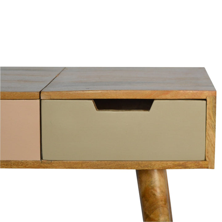Pink Gradient Dressing Table-Smiddy Furniture