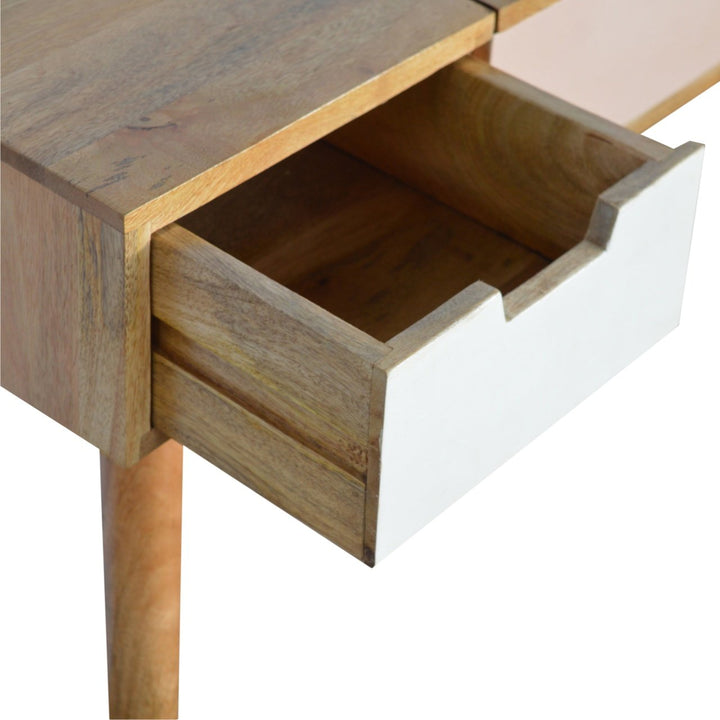 Pink Gradient Dressing Table-Smiddy Furniture