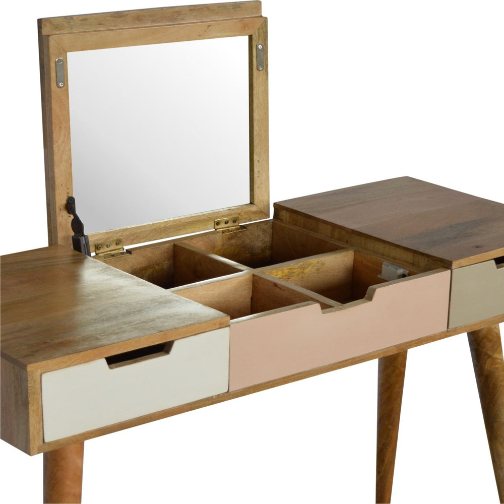 Pink Gradient Dressing Table - Smiddy Furniture