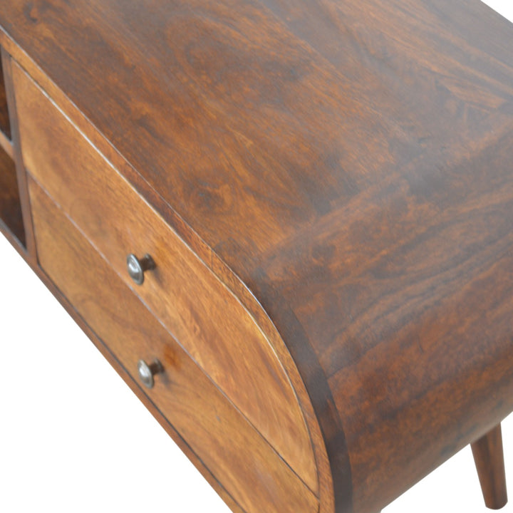 Chestnut London Media Unit-Smiddy Furniture