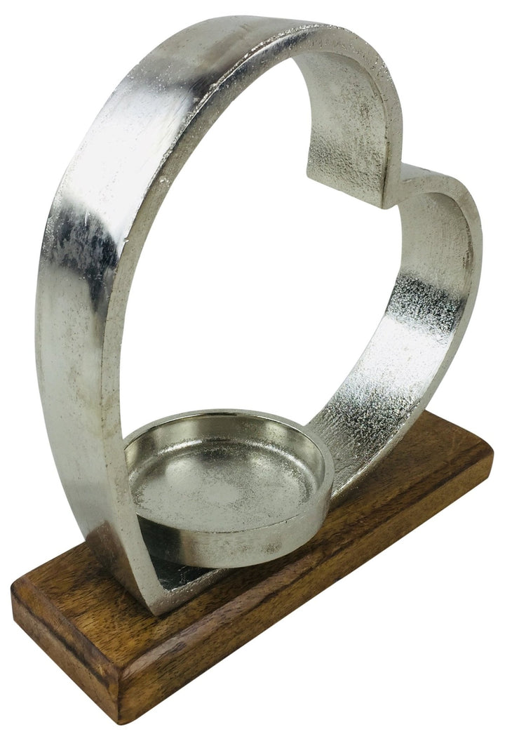 Heart Tea Light Holder 28cm - Smiddy Furniture-2