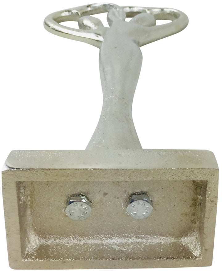 Entwined Couple Silver Straight Figures - Smiddy Furniture-4