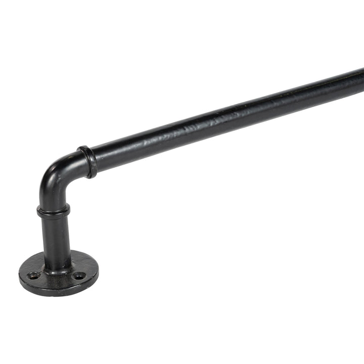 Black Iron Towel Rail 62cm - Smiddy Furniture-2