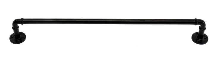 Black Iron Towel Rail 62cm - Smiddy Furniture-1