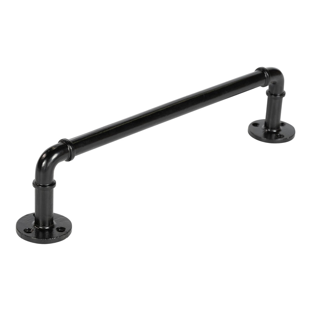 Black Iron Towel Rail 34cm - Smiddy Furniture-3