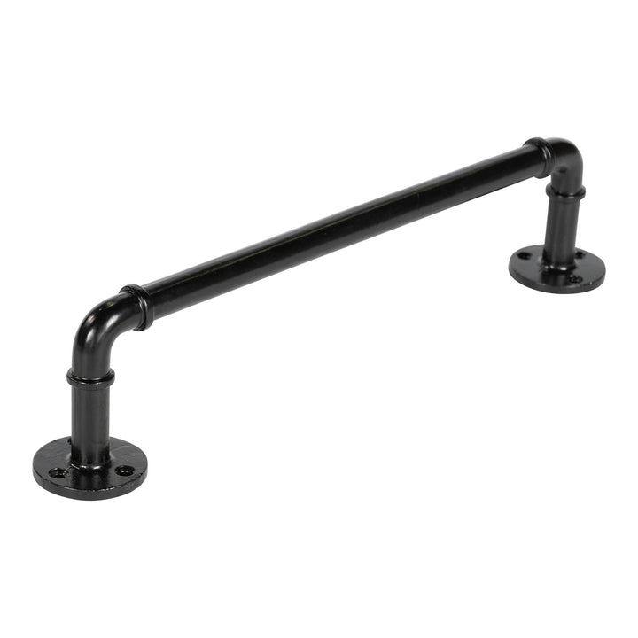 Black Iron Towel Rail 34cm - Smiddy Furniture-3