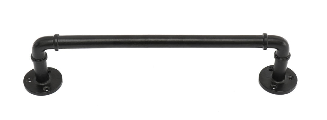 Black Iron Towel Rail 34cm - Smiddy Furniture-1