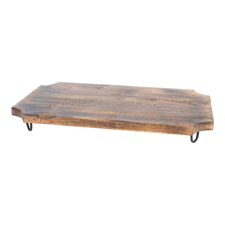Wooden Distressed Chopping Board On Legs 39cm - Smiddy Furniture-3