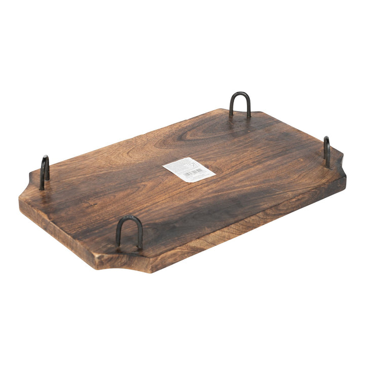 Wooden Distressed Chopping Board On Legs 51cm - Smiddy Furniture-4