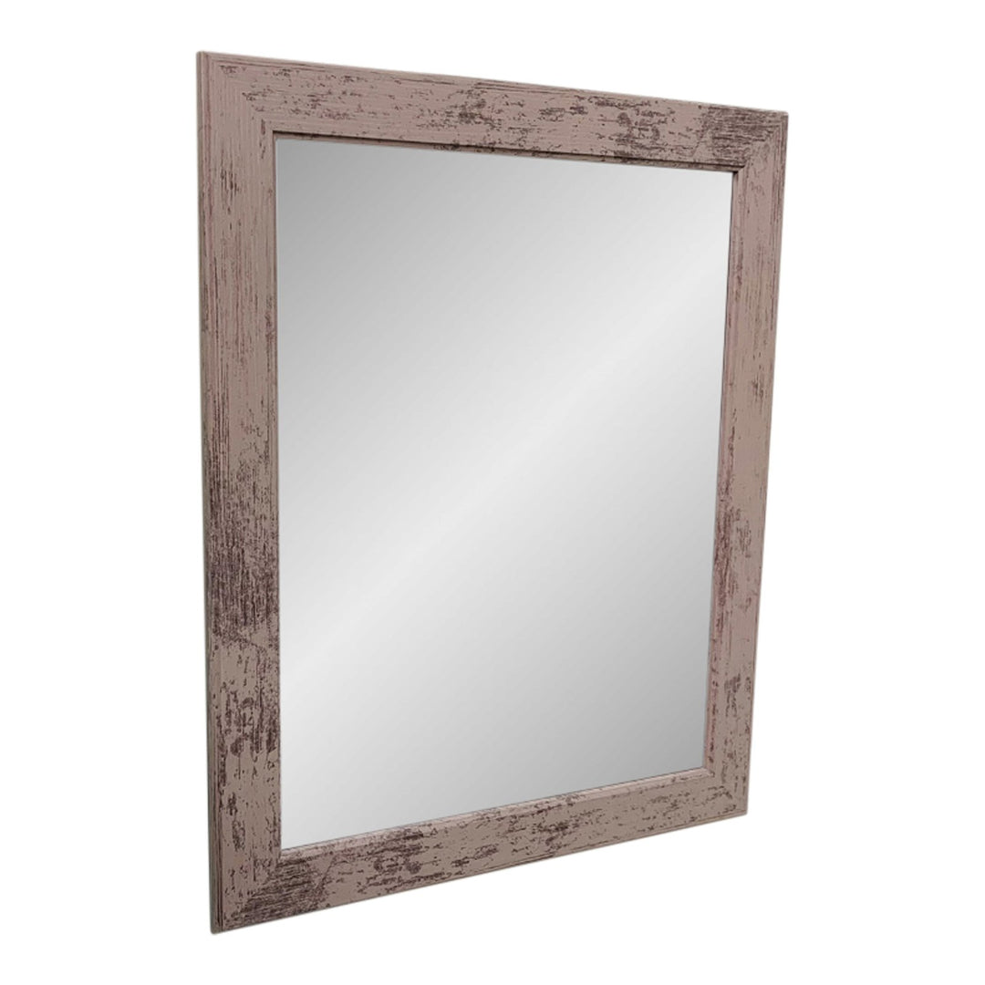 Grey Wooden Mirror 60x50cm - Smiddy Furniture-1