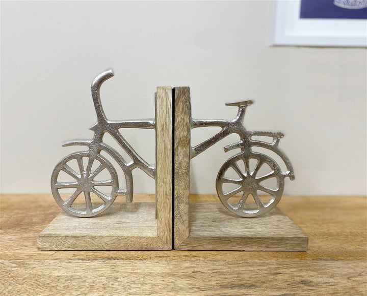 Set of Two Bicycle Bookends-Smiddy Furniture