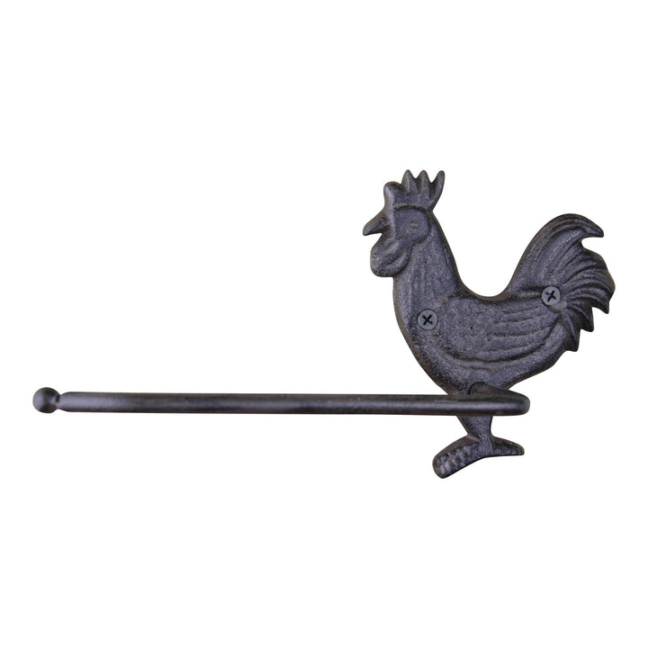 Cast Iron Rustic Toilet Roll Holder, Chicken - Smiddy Furniture-2