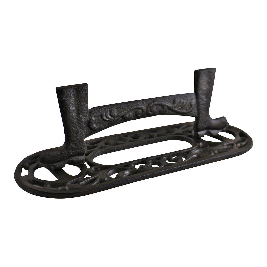 Cast Iron Ornate Boot Scraper - Smiddy Furniture-3