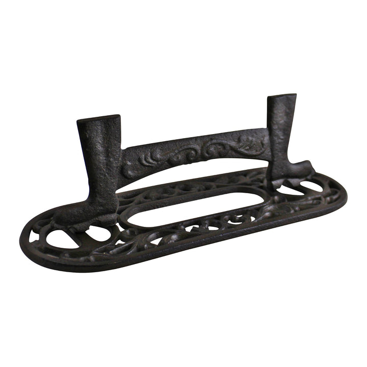 Cast Iron Ornate Boot Scraper - Smiddy Furniture-3