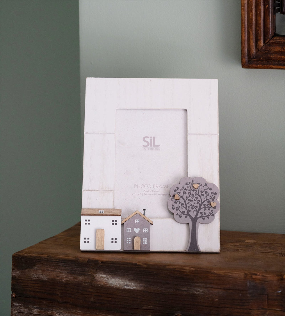 Wooden Houses Photo Frame 4x6 - Smiddy Furniture-2