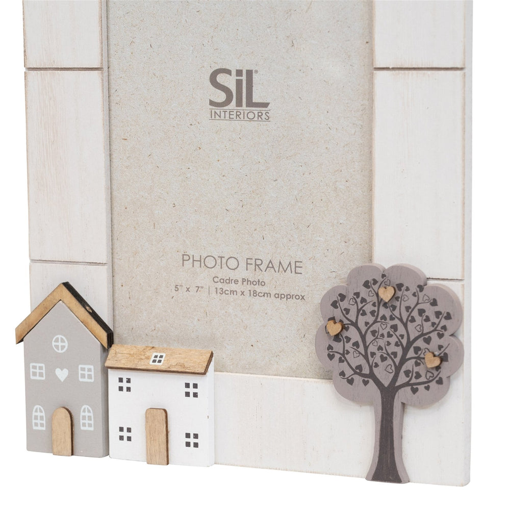 Wooden Houses Photo Frame 5x7 - Smiddy Furniture-2