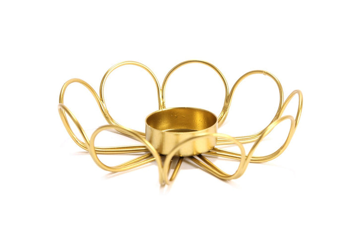 Flower Wire Tealight Holder - Smiddy Furniture-1