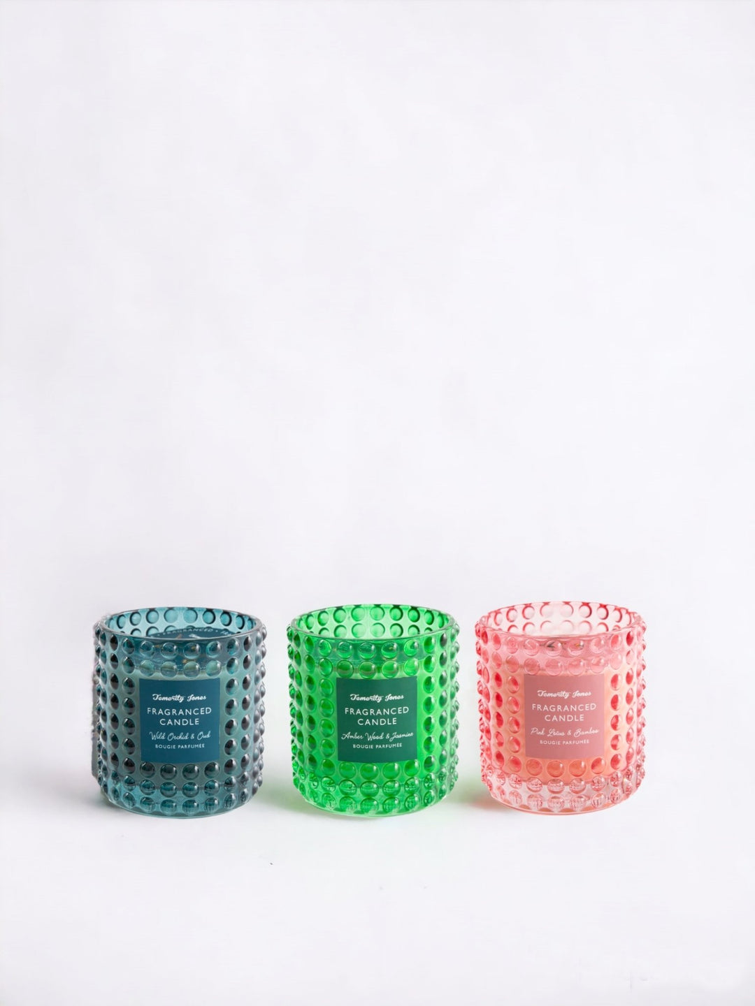 Bobbled Glass Candles - Smiddy Furniture-3