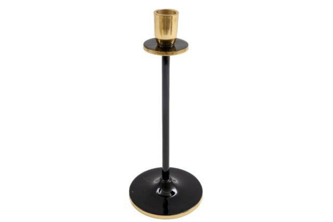 Large Black and Gold Candlestick-Smiddy Furniture