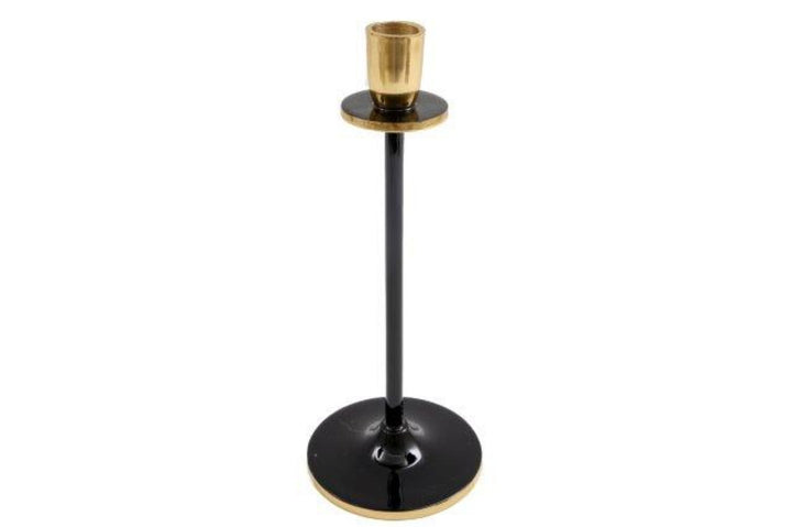 Large Black and Gold Candlestick-Smiddy Furniture