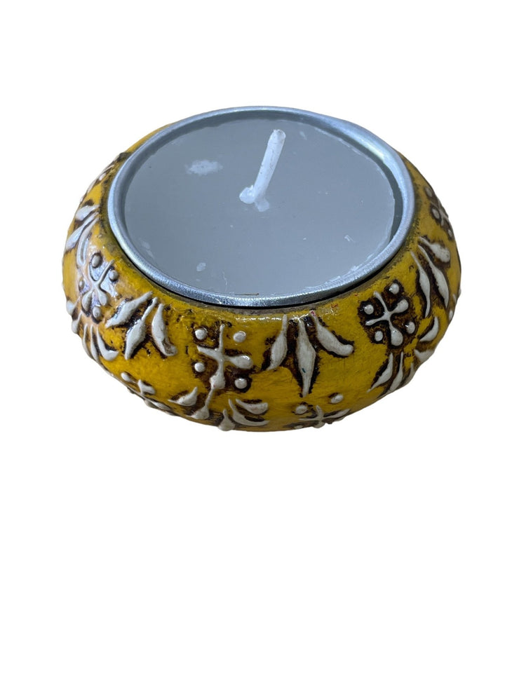 Multi Coloured Scented Tea Light Candles, Pack of 4 - Smiddy Furniture-2