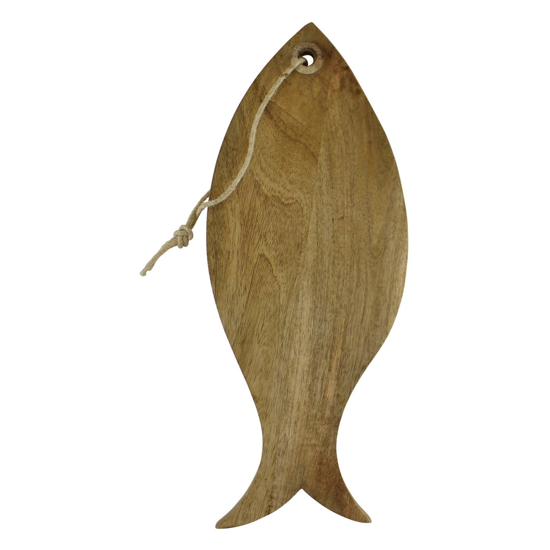 Mango Wood Chopping Board, Fish Design - Smiddy Furniture-1