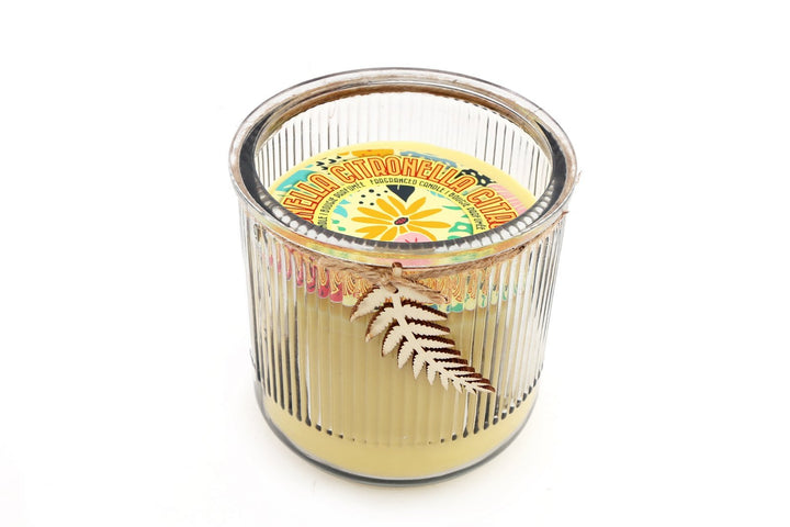 Citronella Glass Candle - Smiddy Furniture-1