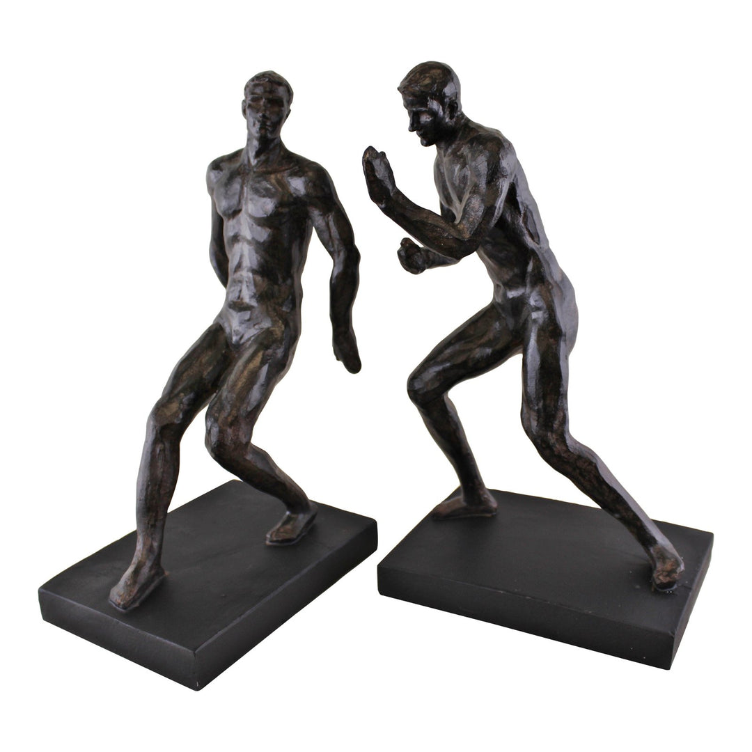 Male Statue Bookends - Smiddy Furniture-2