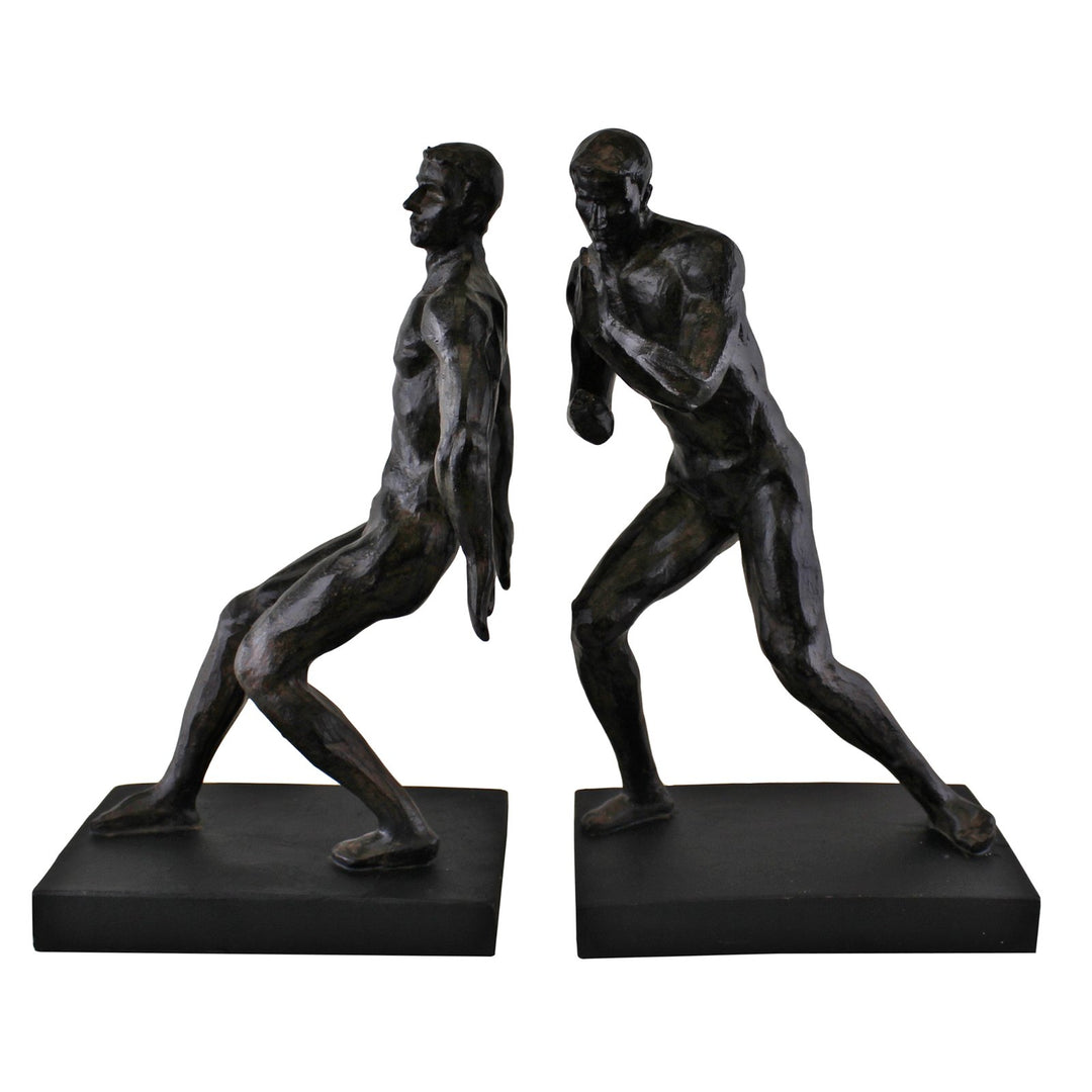 Male Statue Bookends - Smiddy Furniture-1