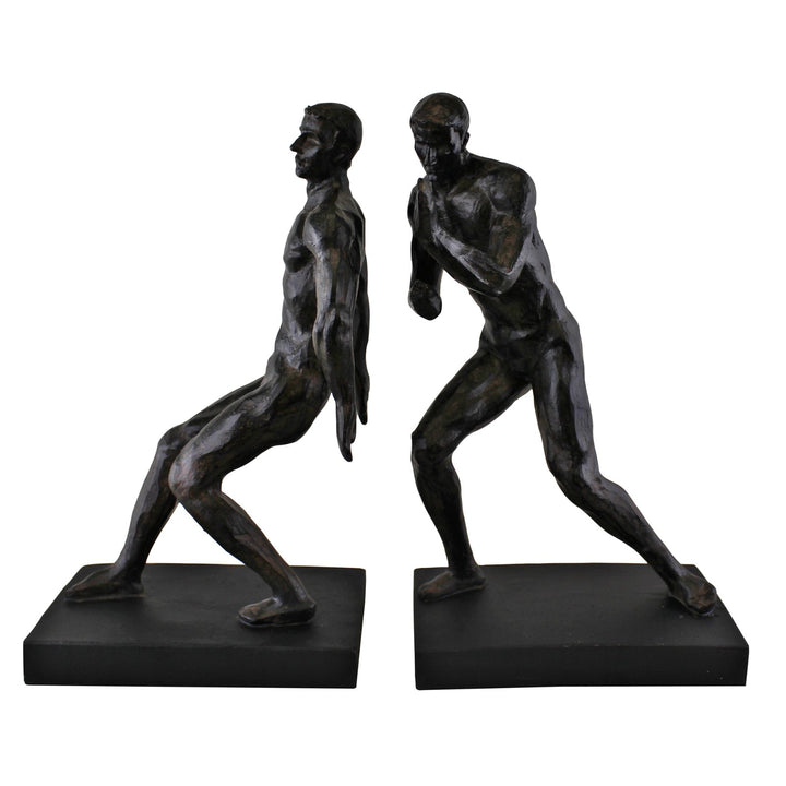 Male Statue Bookends - Smiddy Furniture-1