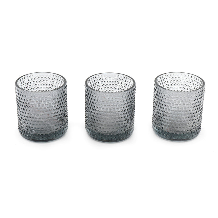 Set Of Three Synergy Tea Light Holders - Smiddy Furniture-1