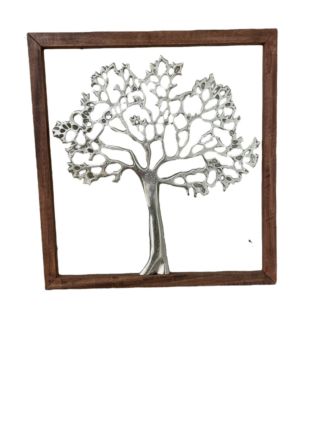 Large Silver Tree Of Life In A Frame, 46cm - Smiddy Furniture-2