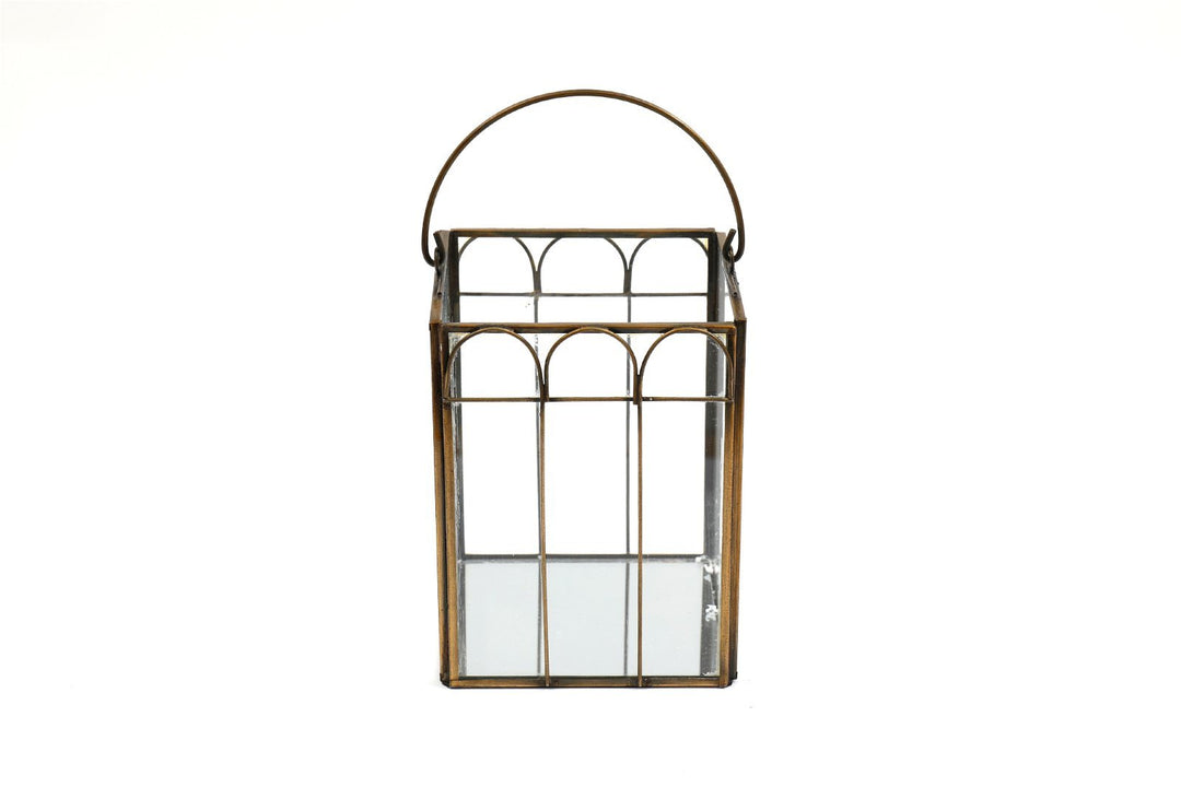 Mirrored Candle Lantern - Smiddy Furniture-1