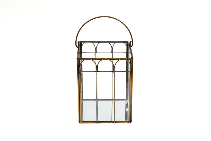 Mirrored Candle Lantern - Smiddy Furniture-1