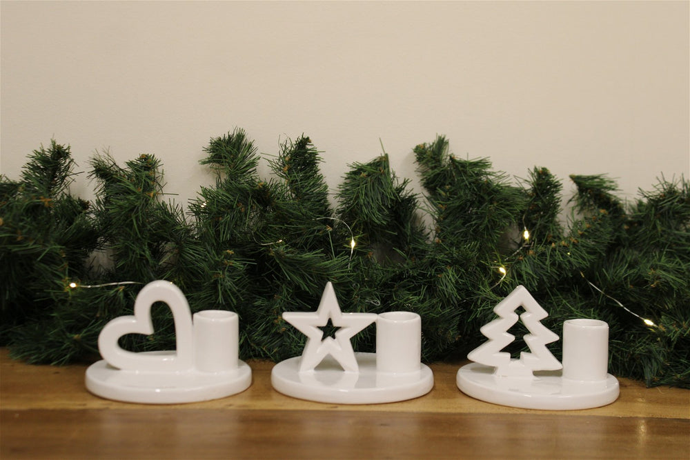Set of Three Dinner Candle Holders - Smiddy Furniture-2