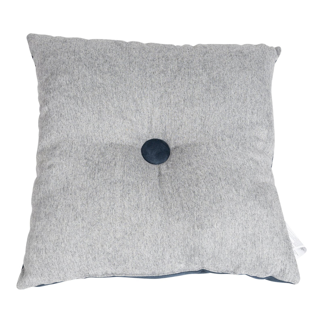 Double Sided Square Scatter Cushion Light Blue 36cm - Smiddy Furniture-1