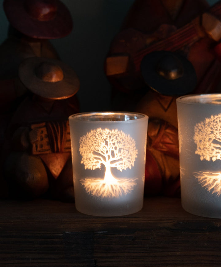 Tree of Life Tealight Holder - Smiddy Furniture-3